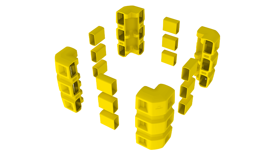 Multifunktionssøjlebeskyttelsen 