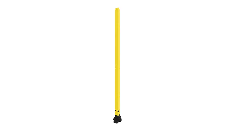 Yellow post for machine guarding X-Guard 70x70mm