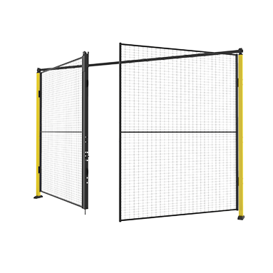 Dobbelt hængslede døre