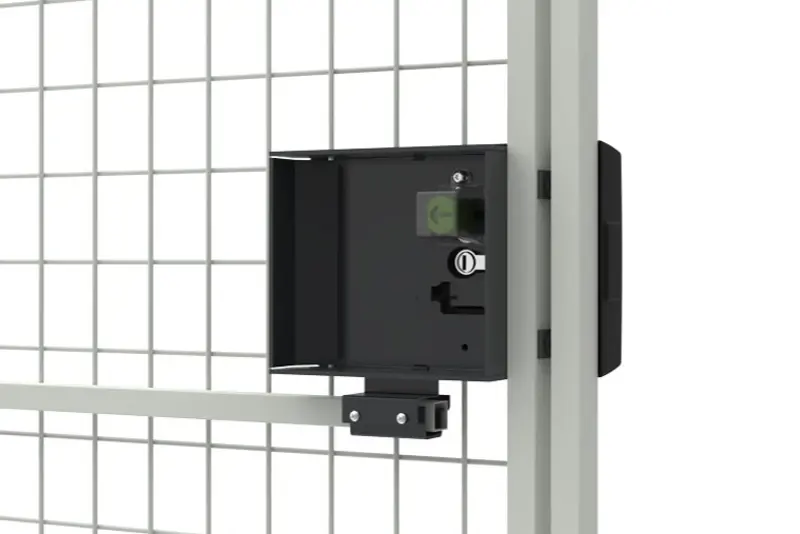 back of electric lock with escape release function
