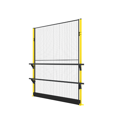 Højde 2300 mm med panel