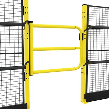 Selvlukkende svingport