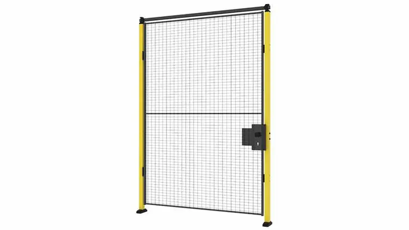 Cylinder Panic Release Lock Mounted On Door