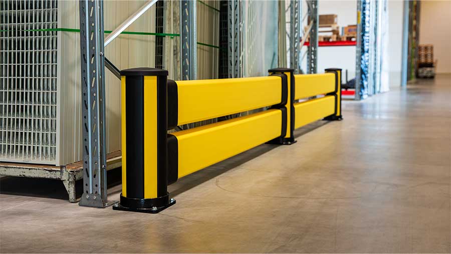 Dobbelt kollisionsbarriere lav