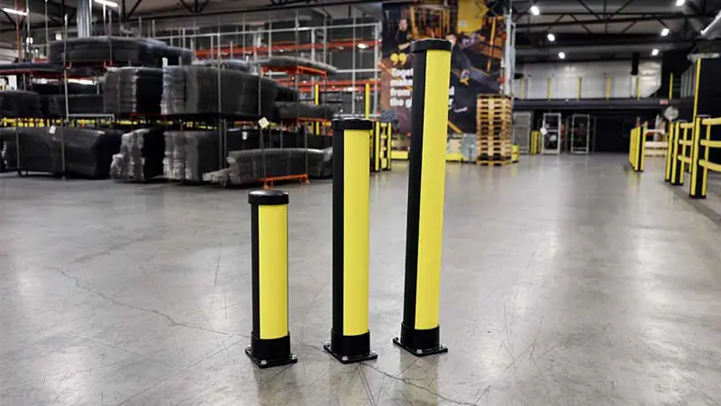 Essential Bollards all heights in live environment
