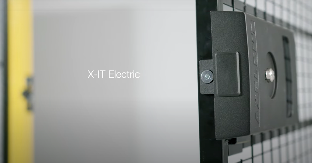 Montere X-It Elektrisk maskinafskærmning Axelent