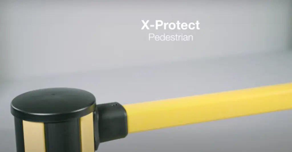 Montere Fodgængerbarrieren X-Protect Axelent