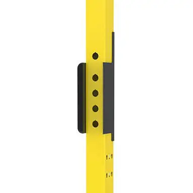 Stolper forberedt til trykknapper