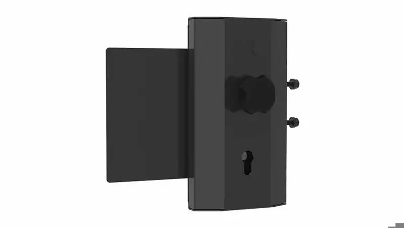 Cylinder Panic Release Lock Close Up